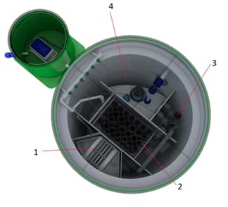 Устройство септика Biodevice ЭКО